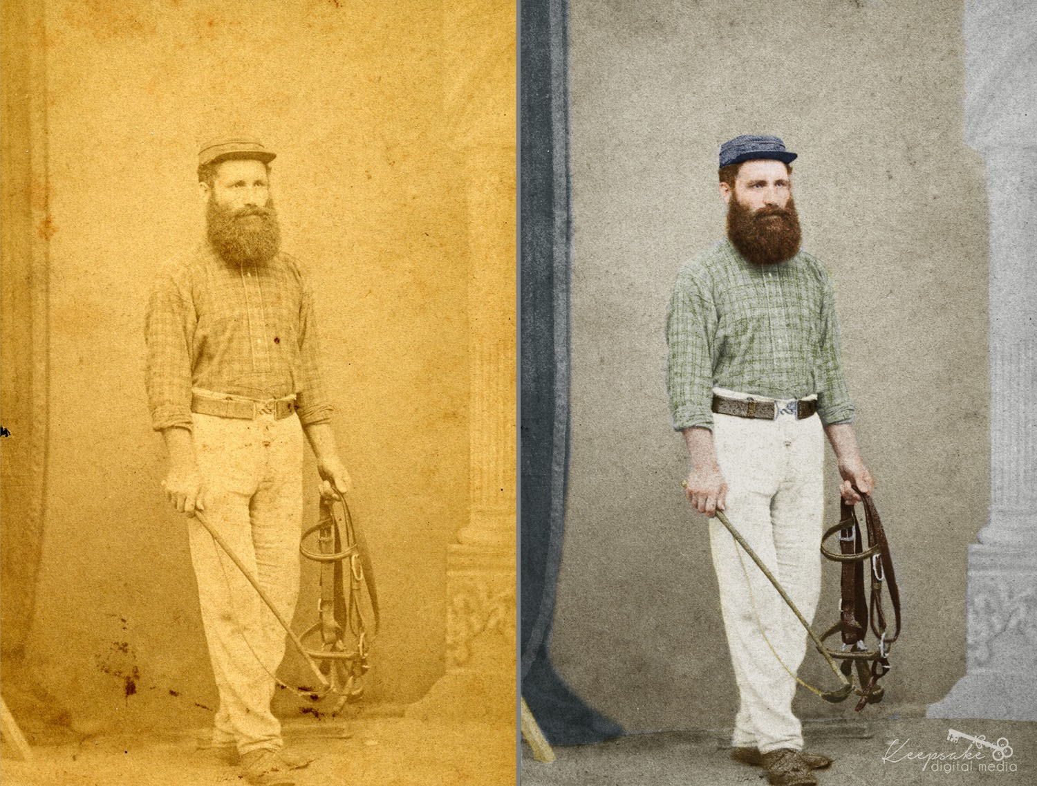 Coloured Photo c.1870's